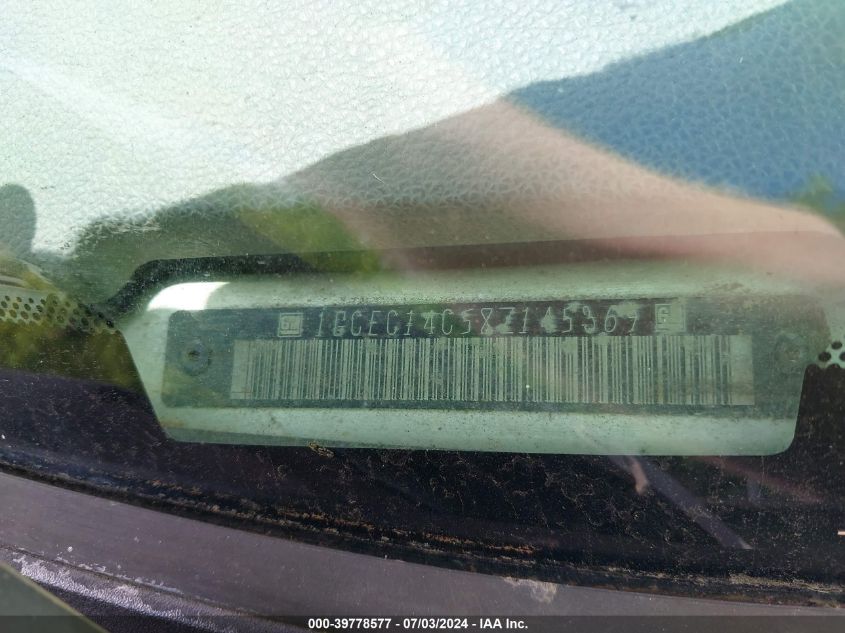 2008 Chevrolet Silverado 1500 Work Truck VIN: 1GCEC14C58Z145369 Lot: 39778577