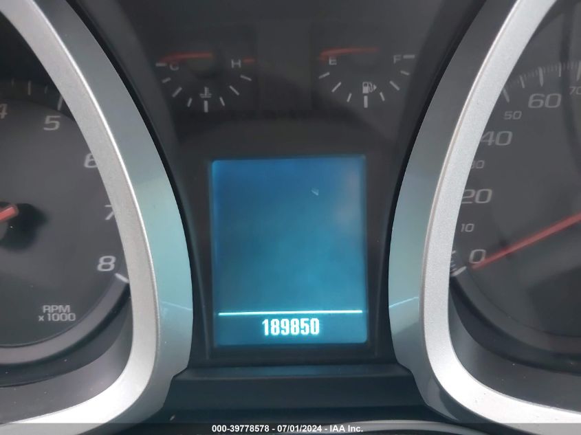 2011 Chevrolet Equinox 2Lt VIN: 2GNALPEC0B1224486 Lot: 39778578