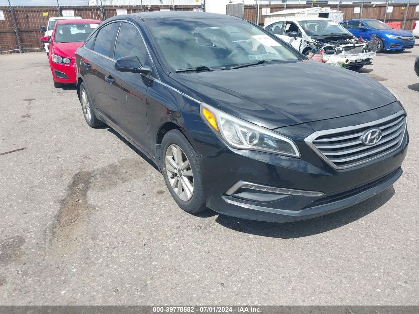 2015 Hyundai Sonata Se VIN: 5NPE24AF8FH176378 Lot: 39778582