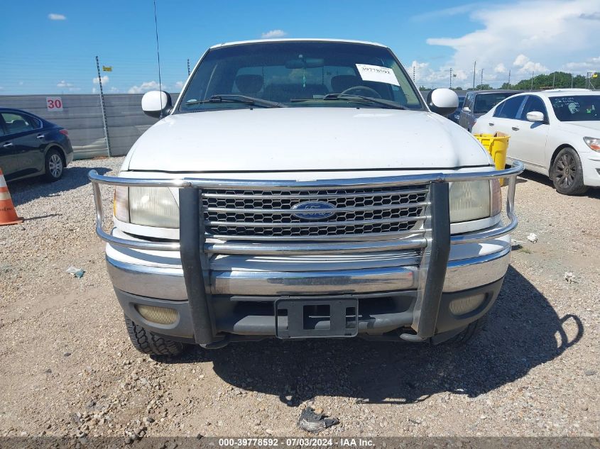 2001 Ford F-150 Lariat/Xl/Xlt VIN: 1FTRX18W11NA50184 Lot: 39778592