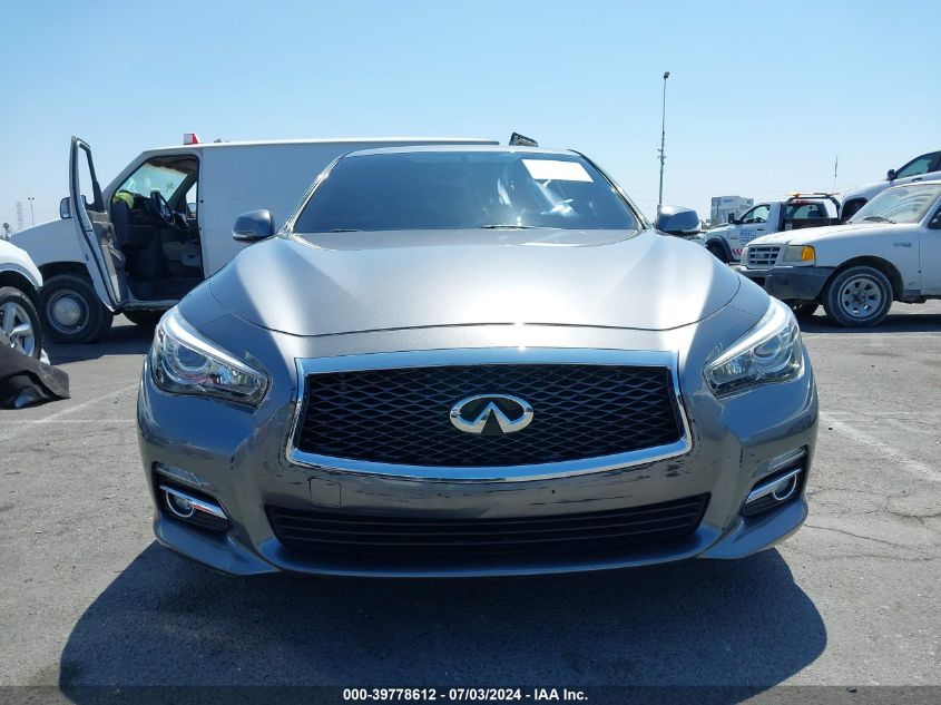 2016 Infiniti Q50 3.0T Premium VIN: JN1EV7AP6GM306198 Lot: 39778612