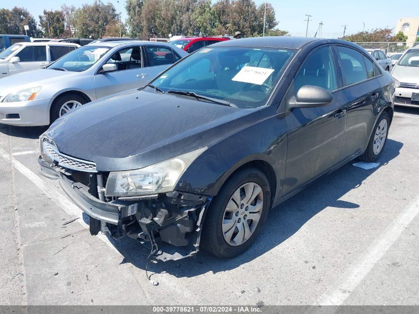 2014 Chevrolet Cruze Ls Auto VIN: 1G1PA5SG3E7173473 Lot: 39778621