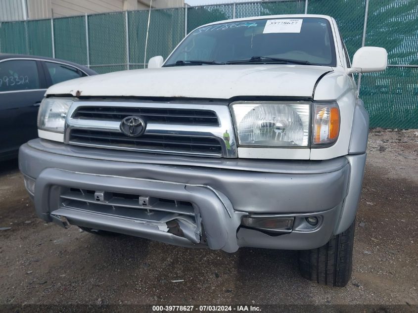 2000 Toyota 4Runner Limited V6 VIN: JT3HN87R5Y0262748 Lot: 39778627