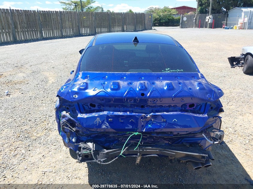 2021 HYUNDAI ELANTRA N LINE - KMHLR4AFXMU173306