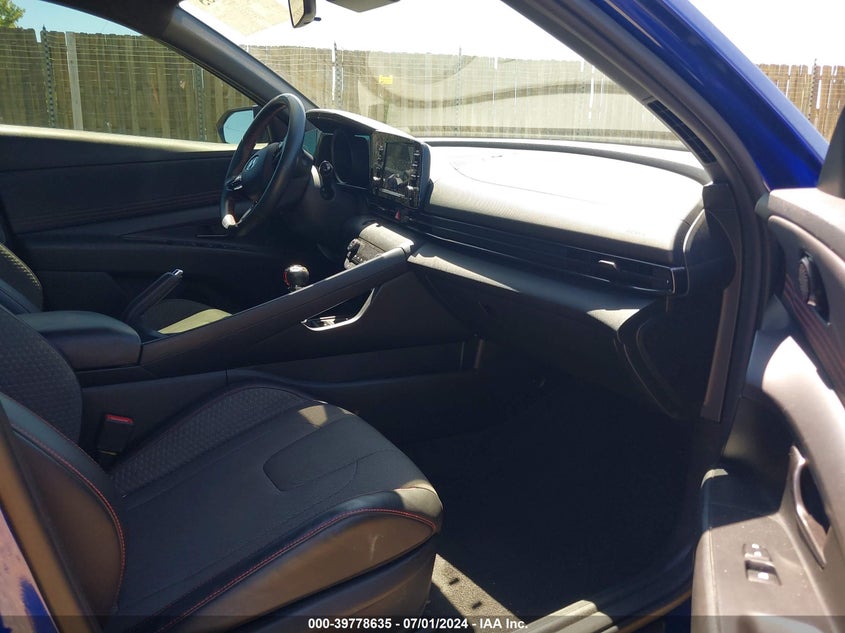 2021 HYUNDAI ELANTRA N LINE - KMHLR4AFXMU173306