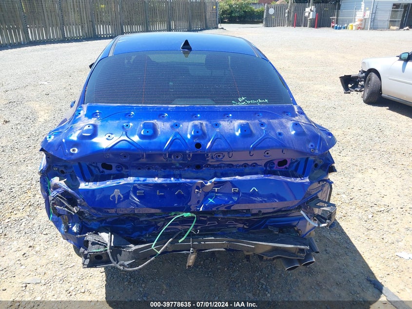 2021 HYUNDAI ELANTRA N LINE - KMHLR4AFXMU173306