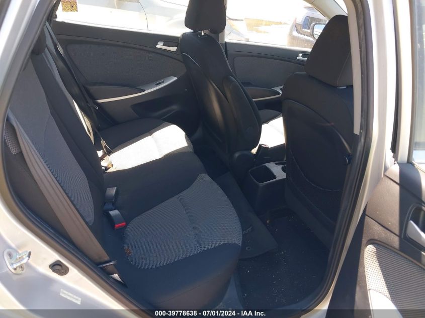 2013 Hyundai Accent Gs VIN: KMHCT5AE5DU060989 Lot: 39778638