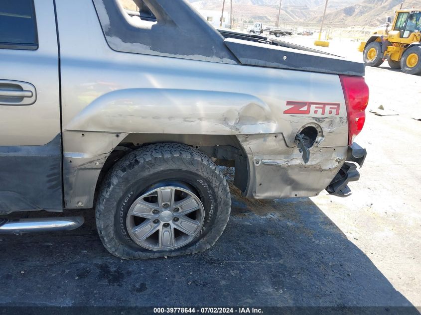 2002 Chevrolet Avalanche 1500 VIN: 3GNEC13T22G348364 Lot: 39778644