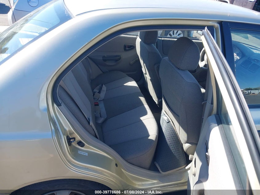 2002 Hyundai Accent Gl VIN: KMHCG45C52U356583 Lot: 39778686