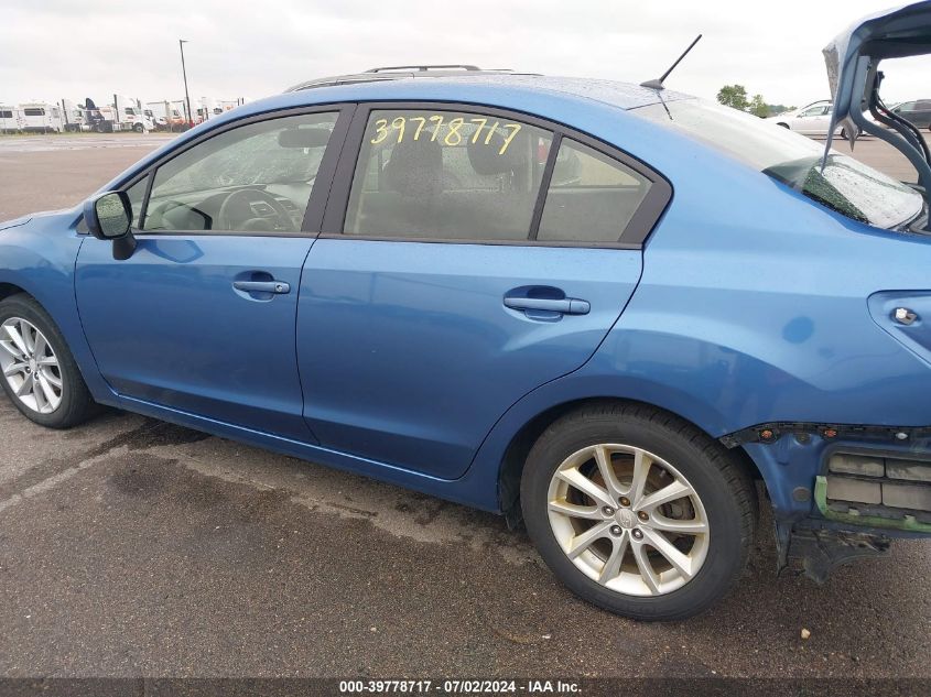 2014 Subaru Impreza Premium VIN: JF1GJAC65EH026173 Lot: 39778717