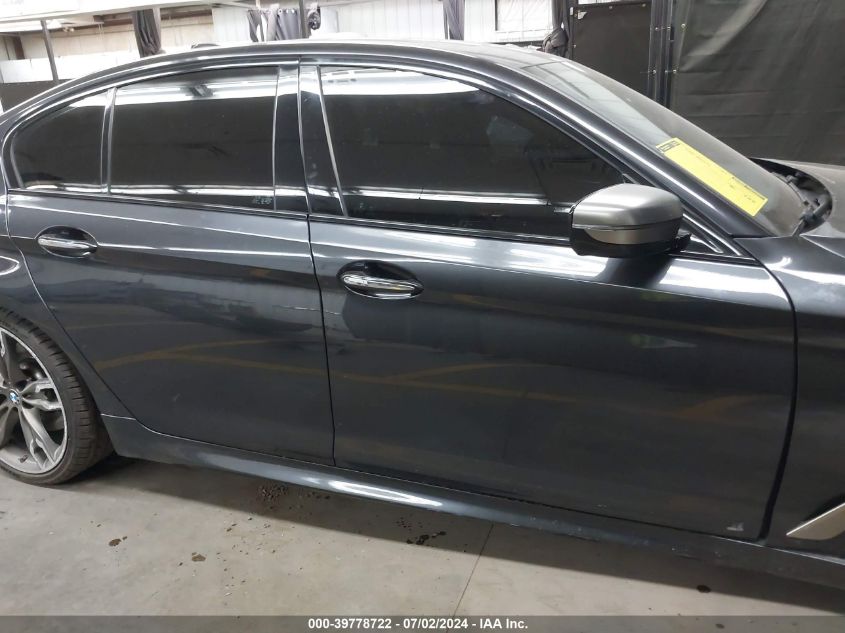 2018 BMW M550I xDrive VIN: WBAJB9C56JB286448 Lot: 39778722