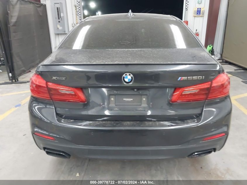 2018 BMW M550I xDrive VIN: WBAJB9C56JB286448 Lot: 39778722