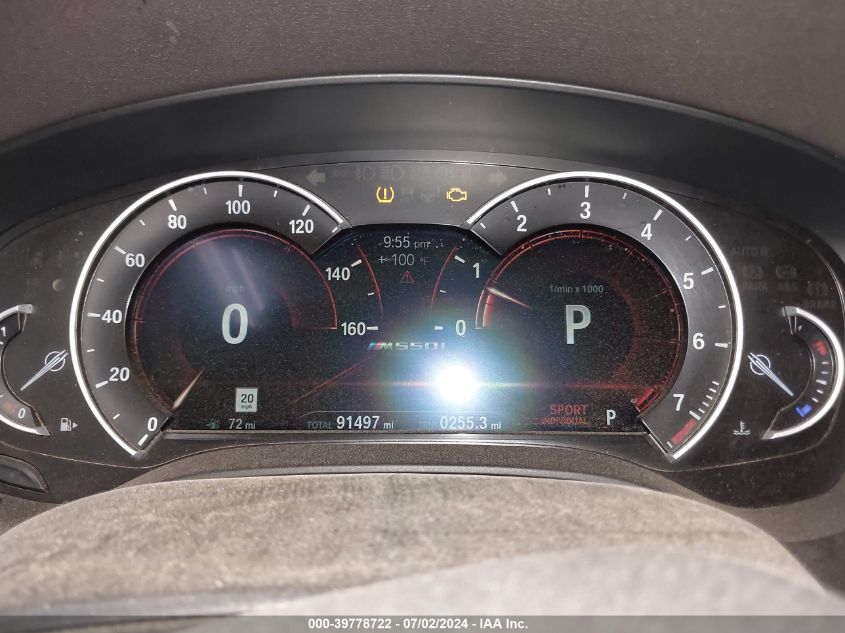 2018 BMW M550I xDrive VIN: WBAJB9C56JB286448 Lot: 39778722