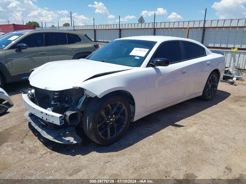 2C3CDXBG2KH615429 2019 DODGE CHARGER - Image 2