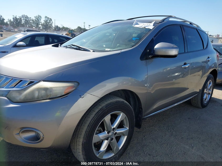 2010 Nissan Murano S/Sl/Le VIN: JN8AZ1MU2AW020914 Lot: 39778731