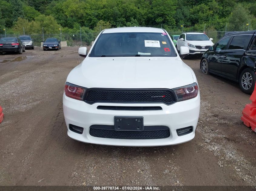 2019 Dodge Durango Gt Plus Awd VIN: 1C4RDJDG5KC722316 Lot: 39778734