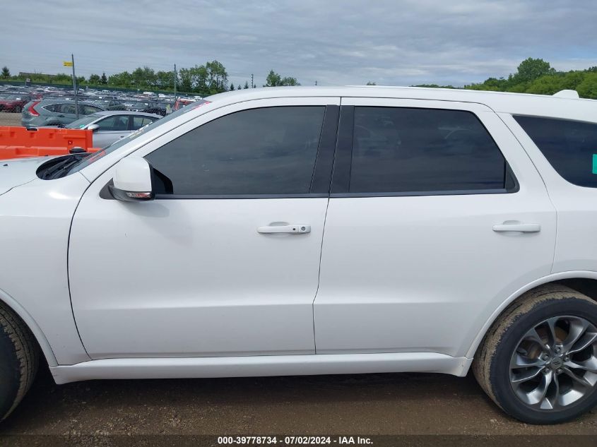 2019 DODGE DURANGO GT PLUS AWD - 1C4RDJDG5KC722316