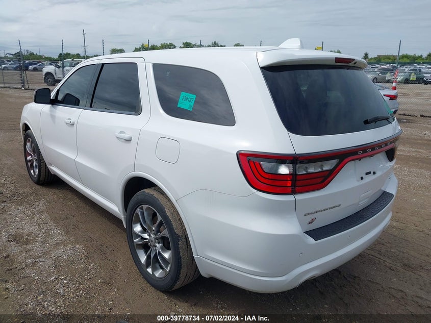 2019 DODGE DURANGO GT PLUS AWD - 1C4RDJDG5KC722316