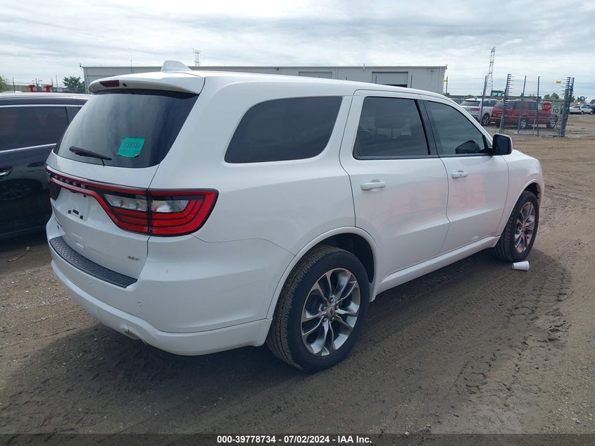 2019 DODGE DURANGO GT PLUS AWD - 1C4RDJDG5KC722316