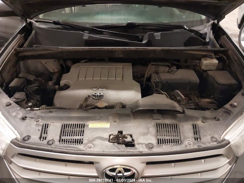 2012 Toyota Highlander Se V6 VIN: 5TDBK3EH4CS128293 Lot: 39778741