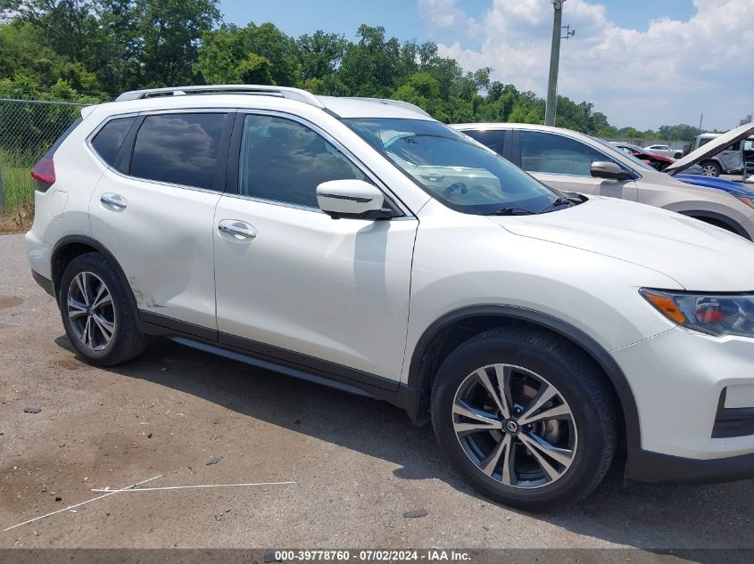 2019 Nissan Rogue Sv VIN: 5N1AT2MT0KC737000 Lot: 39778760