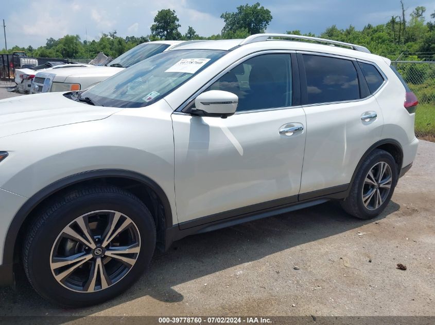 2019 Nissan Rogue Sv VIN: 5N1AT2MT0KC737000 Lot: 39778760