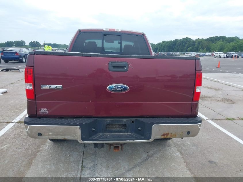 2006 Ford F-150 Fx4/Lariat/Xl/Xlt VIN: 1FTPX14596FA76196 Lot: 39778761