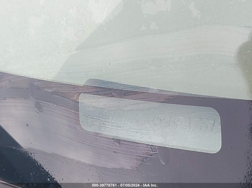 2006 Ford F-150 Fx4/Lariat/Xl/Xlt VIN: 1FTPX14596FA76196 Lot: 39778761