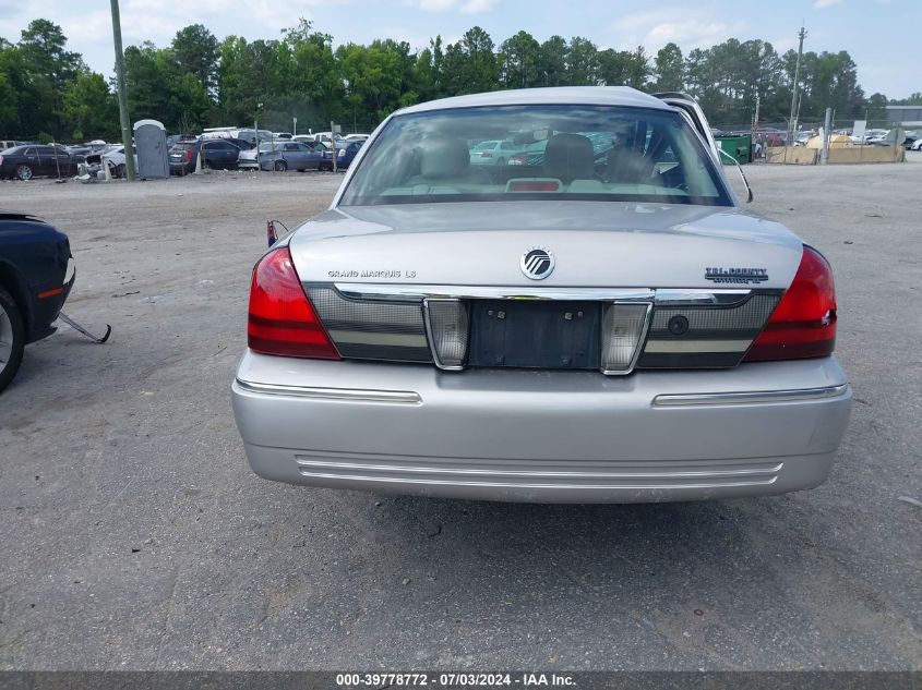 2010 Mercury Grand Marquis Ls (Fleet Only) VIN: 2MEBM7FV9AX616399 Lot: 39778772