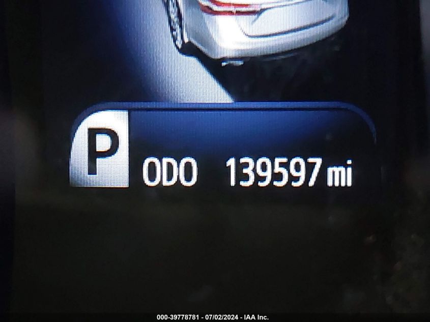 2013 Toyota Avalon Xle Touring VIN: 4T1BK1EB9DU033270 Lot: 39778781