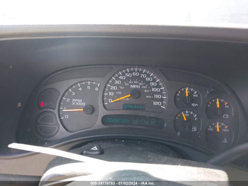 2003 Chevrolet Suburban 1500 Lt VIN: 3GNFK16Z03G113969 Lot: 39778783