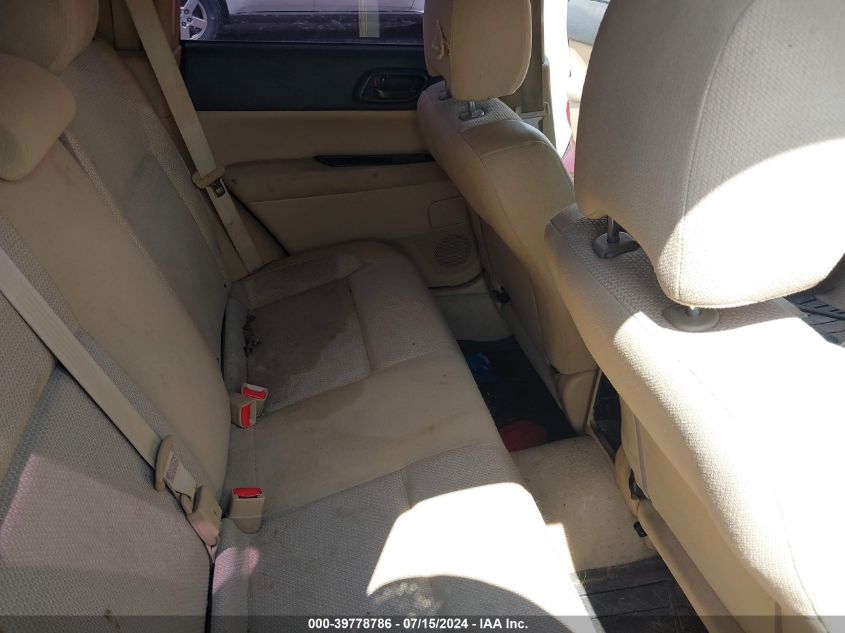 2004 Subaru Forester 2.5X VIN: JF1SG63614H726549 Lot: 39778786