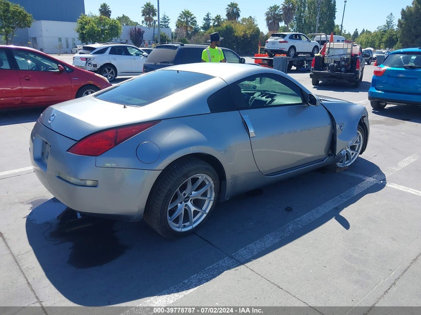 2003 Nissan 350Z Enthusiast VIN: JN1AZ34D13T103751 Lot: 39778787