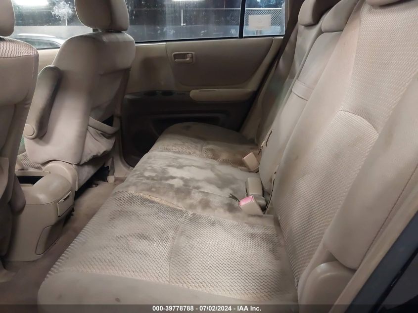 2006 Toyota Highlander V6 VIN: JTEGP21A160098280 Lot: 39778788