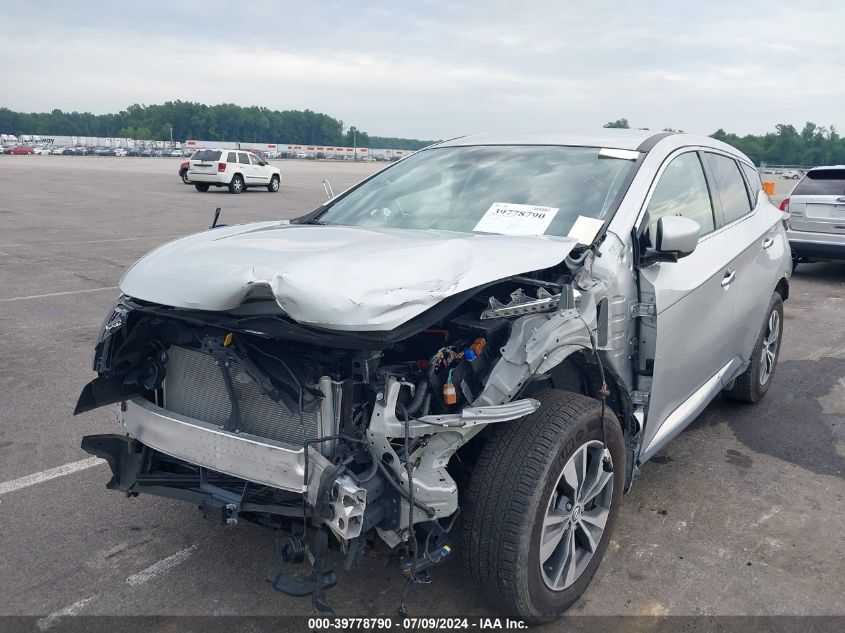 2022 Nissan Murano S Intelligent Awd VIN: 5N1AZ2AS7NC124807 Lot: 39778790