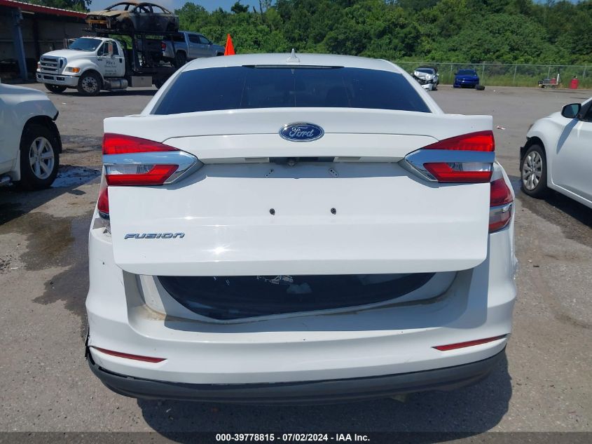 2020 Ford Fusion S VIN: 3FA6P0G79LR153706 Lot: 39778815