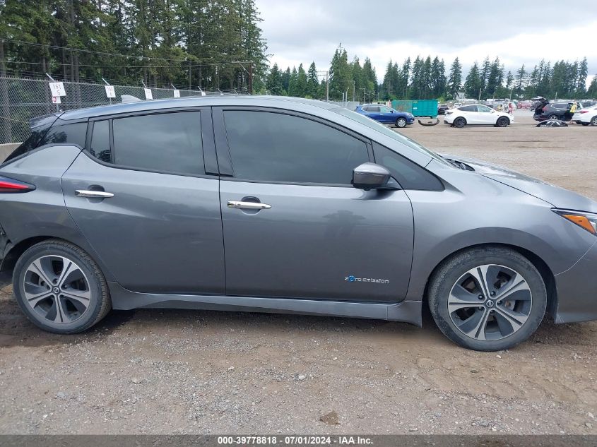 2018 Nissan Leaf Sl VIN: 1N4AZ1CPXJC313555 Lot: 39778818