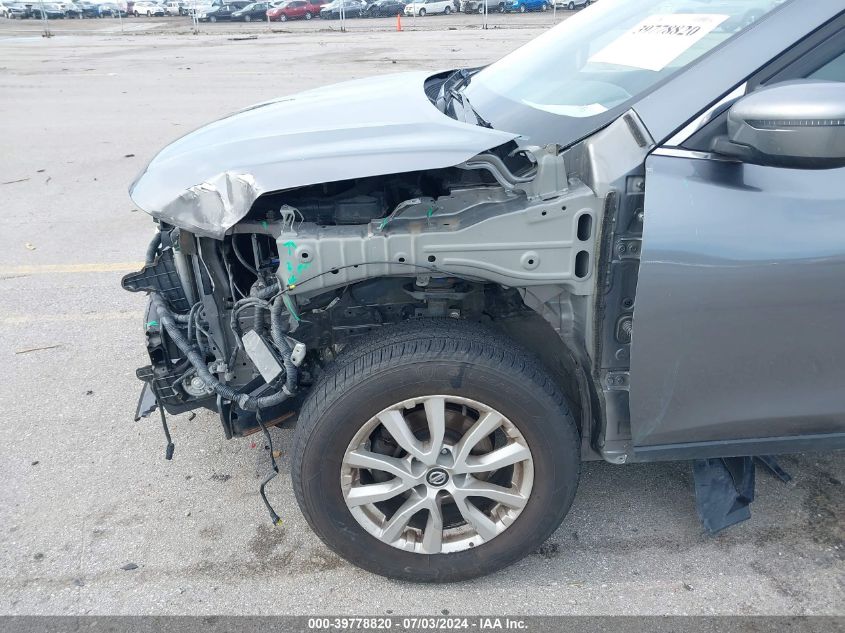 2017 Nissan Rogue S/Sv VIN: KNMAT2MV9HP582387 Lot: 39778820