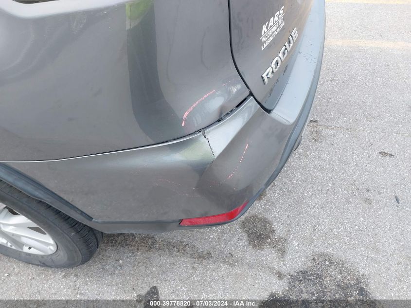 2017 Nissan Rogue S/Sv VIN: KNMAT2MV9HP582387 Lot: 39778820