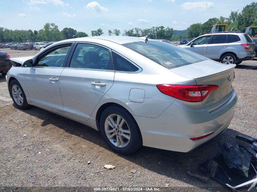 2017 HYUNDAI SONATA SE - 5NPE24AF7HH596278