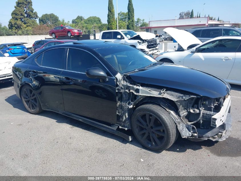 2007 Lexus Is 250 VIN: JTHBK262475049401 Lot: 39778835