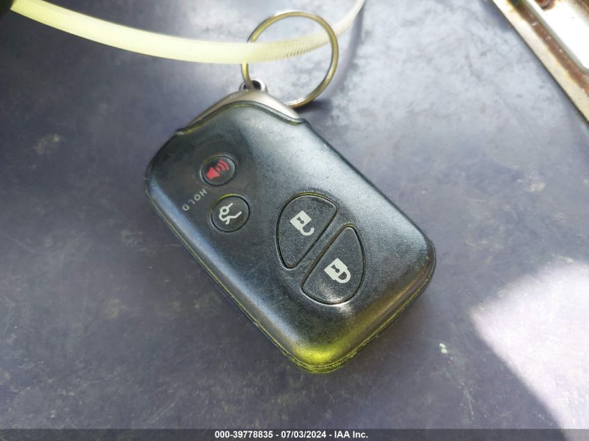 2007 Lexus Is 250 VIN: JTHBK262475049401 Lot: 39778835