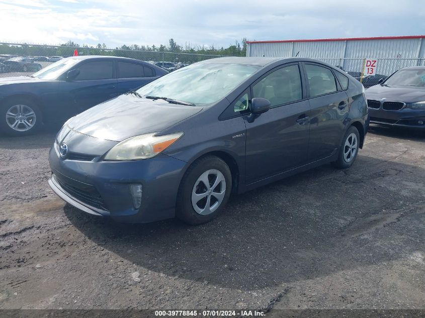 JTDKN3DU8E1776094 | 2014 TOYOTA PRIUS