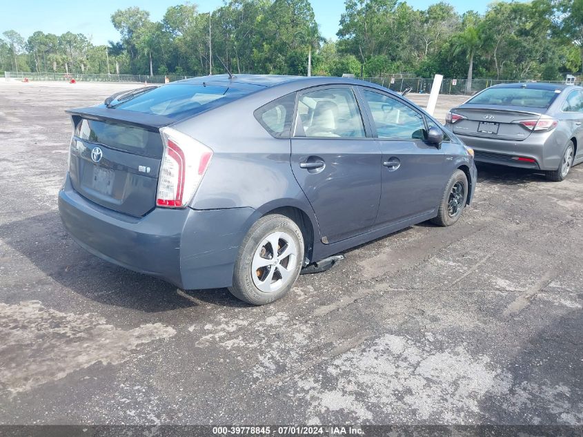 JTDKN3DU8E1776094 | 2014 TOYOTA PRIUS