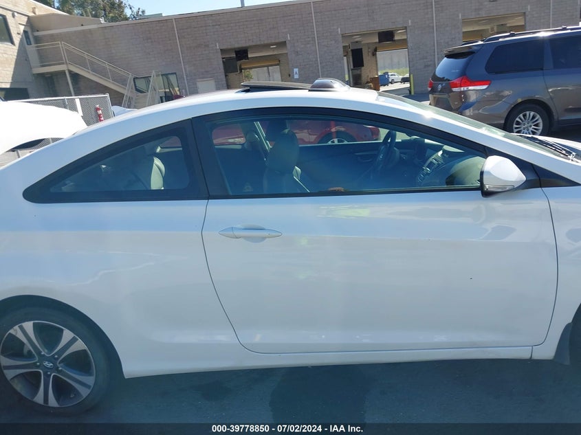 2013 Hyundai Elantra Coupe Gs/Se VIN: KMHDH6AE5DU018172 Lot: 39778850