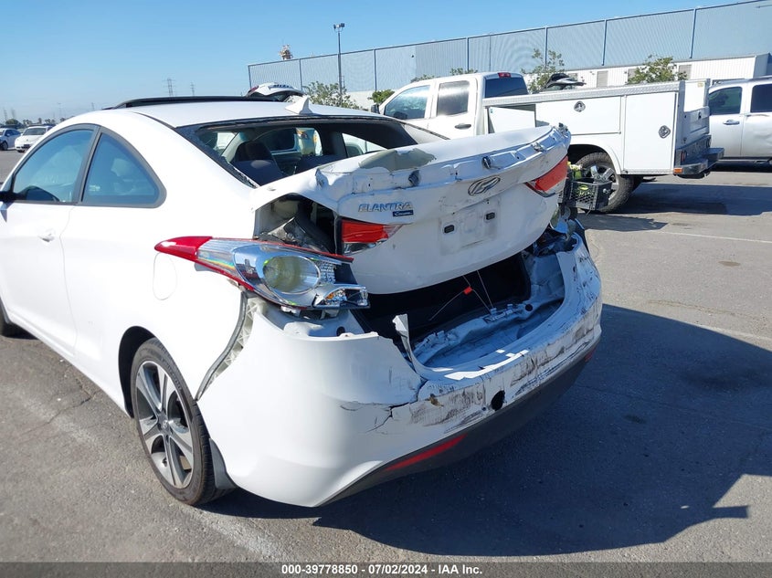 2013 Hyundai Elantra Coupe Gs/Se VIN: KMHDH6AE5DU018172 Lot: 39778850
