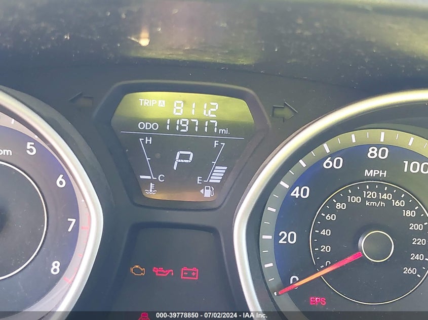 2013 Hyundai Elantra Coupe Gs/Se VIN: KMHDH6AE5DU018172 Lot: 39778850