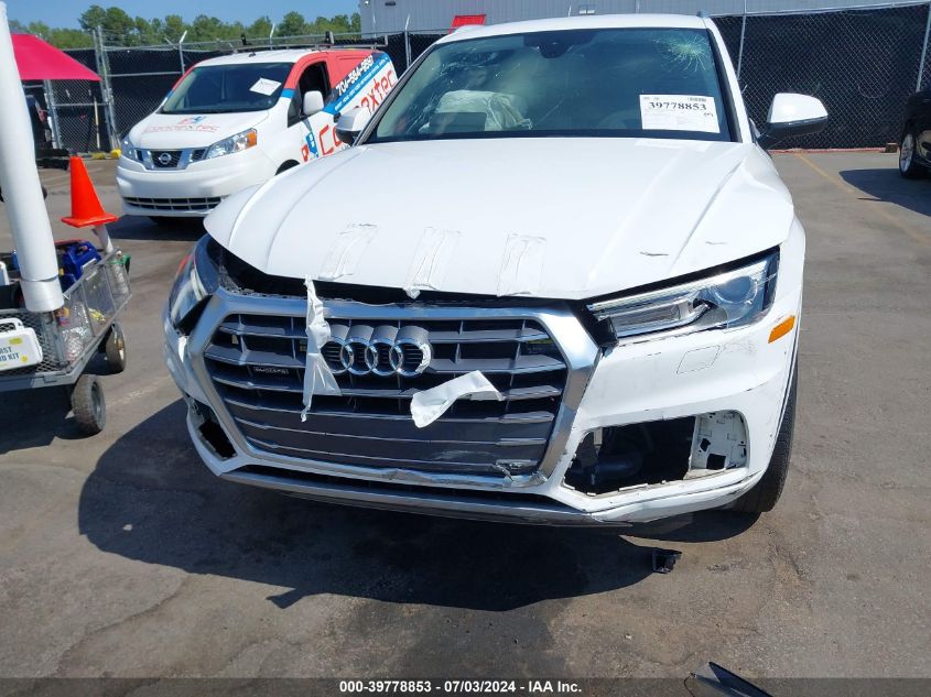 2018 Audi Q5 2.0T Premium/2.0T Tech Premium VIN: WA1ANAFY4J2108727 Lot: 39778853