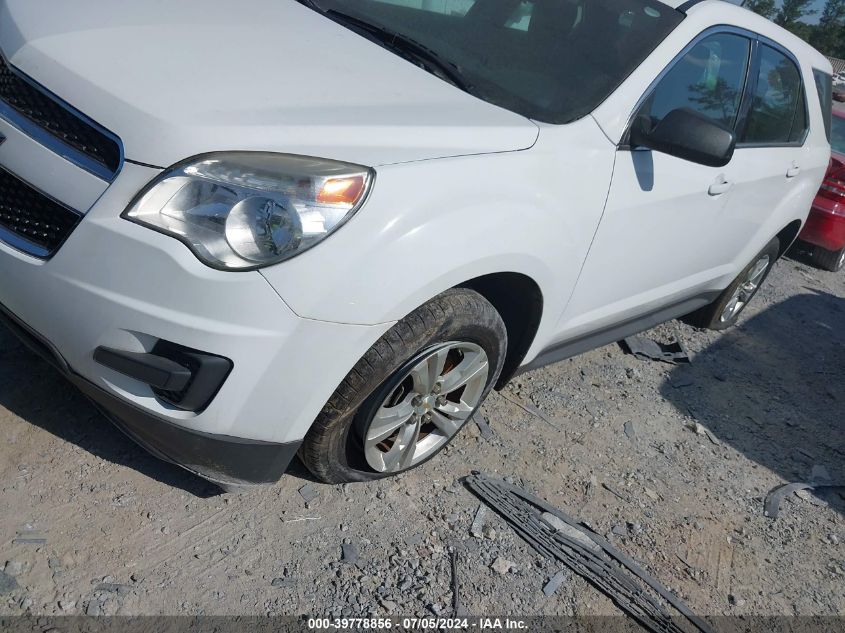 2012 Chevrolet Equinox Ls VIN: 2GNALBEK7C1336374 Lot: 39778856