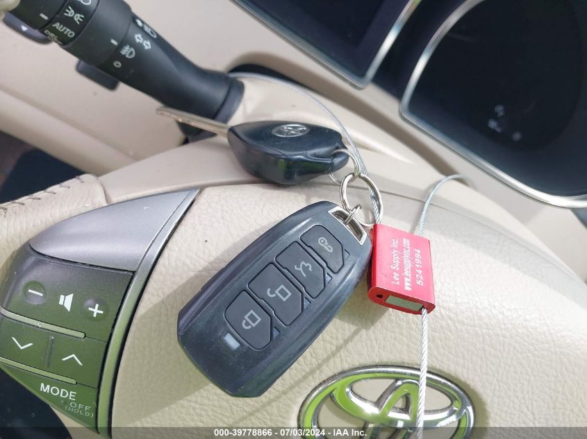 2011 Toyota Avalon Limited VIN: 4T1BK3DB5BU427648 Lot: 39778866